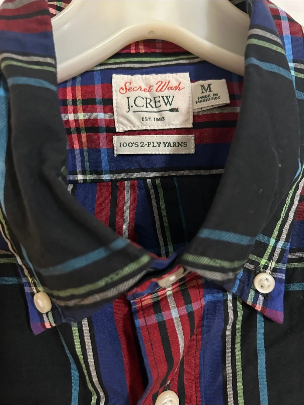 J. Crew classic button